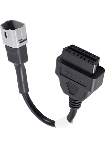 Obd Motosiklet Kablosu 6 Pin Fiş Tanılama 6 Pin'den Obd2 16 Adaptörüne (Yurt Dışından)