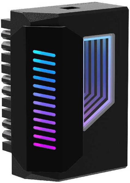 Atx 24PIN Adaptör 180 Derece Argb 5V Senkronizasyon Masaüstü Pc Anakart Dıy Bilgisayar Aksesuarları Siyah (Yurt Dışından)