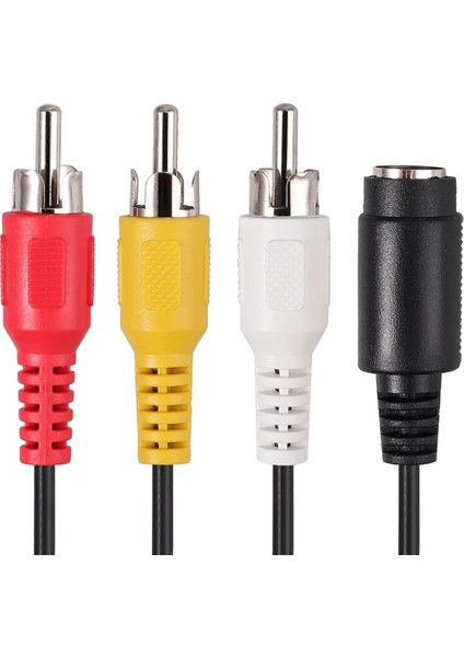 Av-S-Video - Uyumlu Adaptör S-Video Av Cvbs Video Dönüştürücü Çıkışı 720P/1080P (Yurt Dışından)