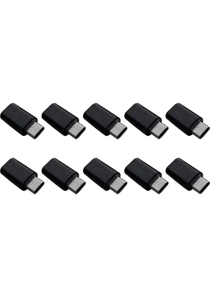 Type-C Dönüştürücü Adaptör Android Mini'den Otg Veri Dönüştürücüye, Siyah (Yurt Dışından)