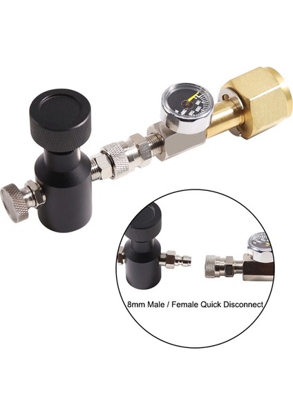 Co2 Silindir Tankı Yeniden Dolum Adaptörü Adaptörü Dolum Istasyonu Için Yeni, W21.8-14 (Yurt Dışından)