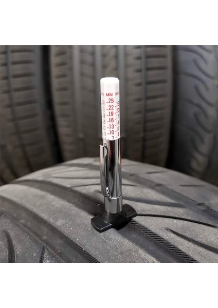 NTT109 Metal Gövde Lastik Dişi Derinlik Kumpası 0-25 mm fiyatları
