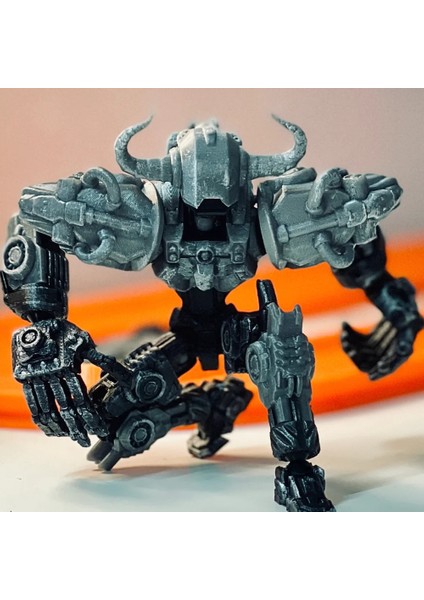 Modellio3D Dummy 13 Zırhlı Model (Boğa) - 3D Baskı Figür