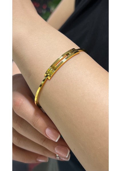 4 gr (Gram) Kaburga Kelepçe 14 Ayar Altın (Rose-Sarı-Beyaz-Yeşil)