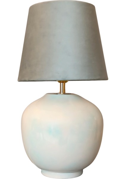 Velvet Soft Turkuaz Abajur