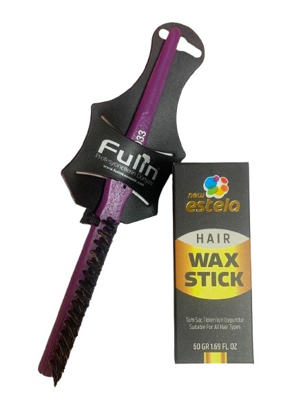 Stick Wax & Fulin Topuz Fırçası 3033