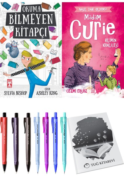 Okuma Bilmeyen Kitapçı ve Madam Curie Bilimin Kraliçesi
