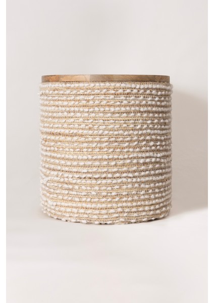 Pure Sandıklı Bej Krem Puf 40X50 4278 modelleri