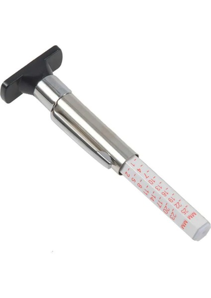 NTT109 Metal Gövde Lastik Dişi Derinlik Kumpası 0-25 mm