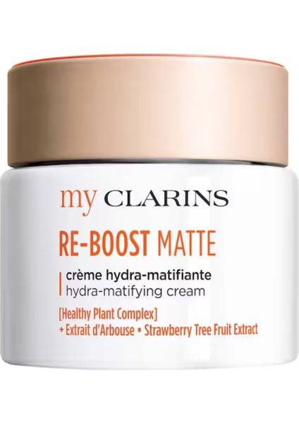 Clarins Re-Boost - Matlaştırıcı Nemlendirici Krem 50 ml