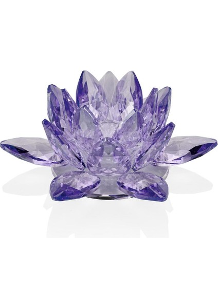 Seta Kristal Lotus Mumluk Lila 19197,5 cm