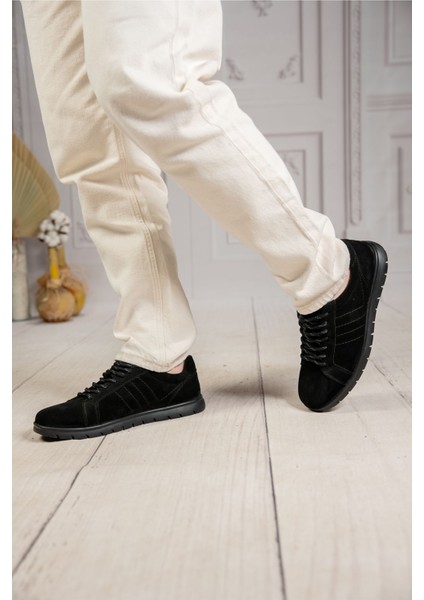 Erkek Günlük Bağcıklı Süet Ayakkabı