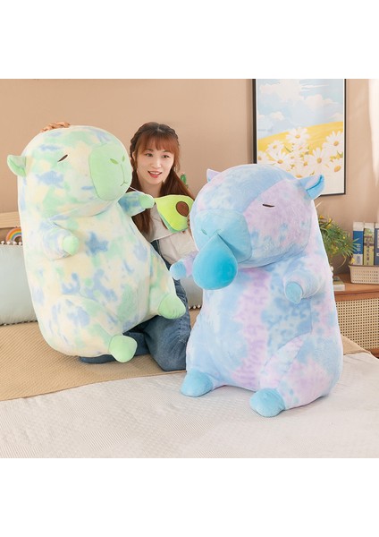 Renkli Capybara Bebek Yastık Bebek Peluş Oyuncaklar Tatil Hediyesi (Yurt Dışından) modelleri