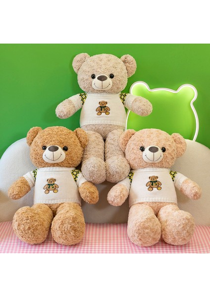 Oyuncak Ayı Papyon Giyinme Sevimli Sevimli Peluş Bebek Bebek Yastık Tatil Hediyesi (Yurt Dışından)