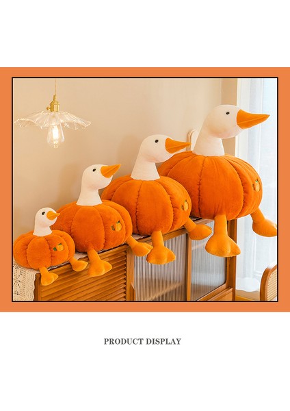 Balkabağı Ördek Peluş Oyuncak Bebek Yastık Bebek Tatil Hediyesi (Yurt Dışından)