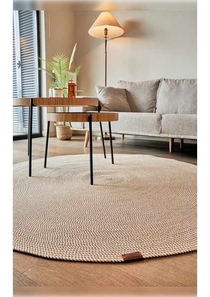 Halı Magnolia 9141 Jüt Örgülü Dekoratif Jüt Hasır Halı