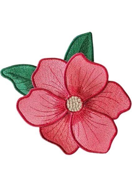 Kırmızı Manolya Nakışlı Sunum ve Kokteyl Peçetesi fiyatları