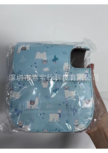 Instax Mini 11 8 9 Alpaka Fotoğraf Çantası - Omuz Askılı ve Çıtçıtlı Cep (Yurt Dışından) modelleri
