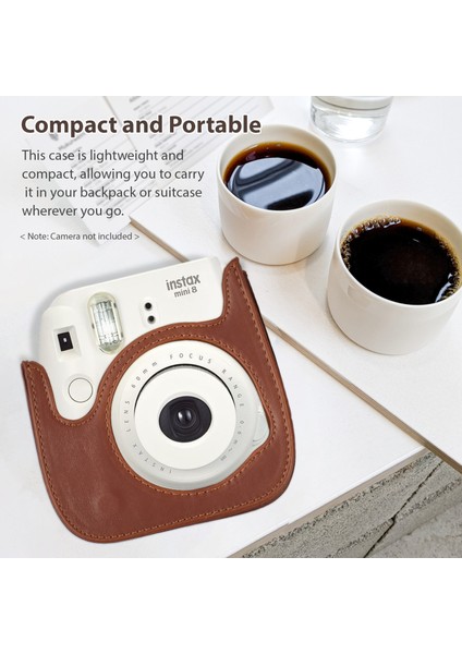 Fujifilm Instax Mini Pu Deri Manyetik Tokalı Kamera Çantası 12/11/9/8 (Yurt Dışından) indirimleri