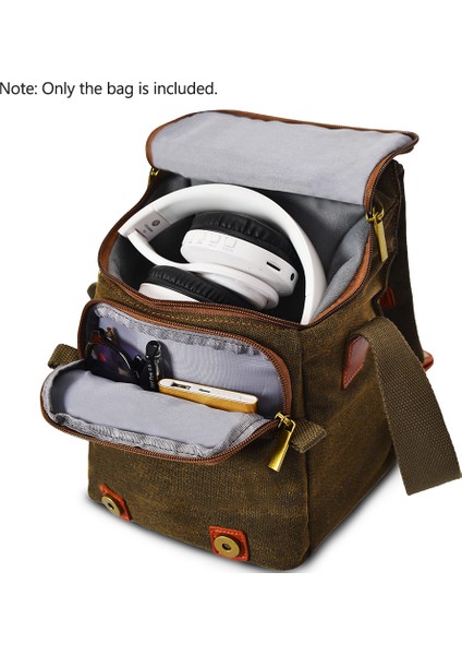 Kanvas Omuz Çantası 1 Lensli Nikon Canon Sony Dslr Aynasız Uyumlu (Yurt Dışından) fiyatları