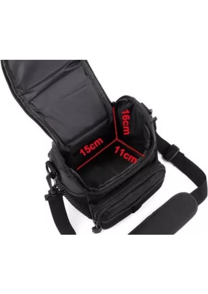 Fotoğraf Çantası Nikon D3400 D3300 D3200 D3100 D3000 P90 Siyah (Yurt Dışından) modelleri