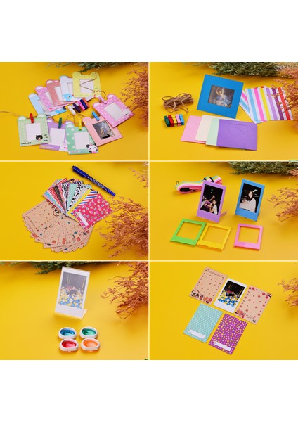 Fujifilm Instax Mini 12 Kamera Aksesuar Seti, Çanta, Albüm, Çıkartmalar, Kalem (Yurt Dışından) modelleri