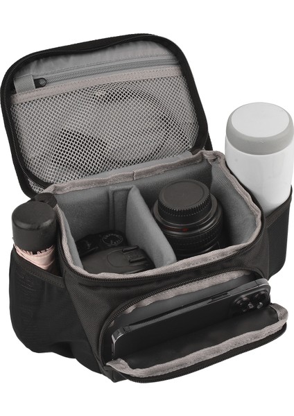 Su Geçirmez Darbe Korumalı Mirrorless Omuz Çantası - Çıkarılabilir Bölmeli (Yurt Dışından) fiyatları