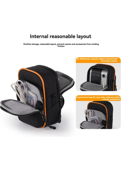 D168 Çizilmeye Dayanıklı Micro Sd Kart Outdoor Çok Amaçlı Kamera Çantası (Yurt Dışından) fırsatları