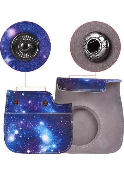 Fujifilm Instax Mini 8/8s/9 Pu Koruyucu Kılıf Kayışı (Yurt Dışından) modelleri