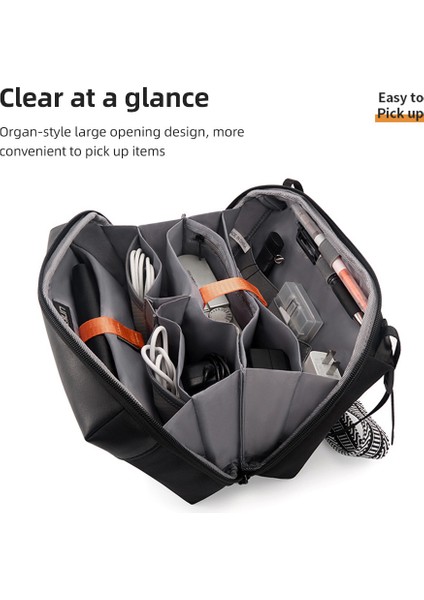 D123 Su Geçirmez Kamera Sling Çantası - Canon Sony Nikon Aynasız Kameralar ile Uyumlu (Yurt Dışından) modelleri