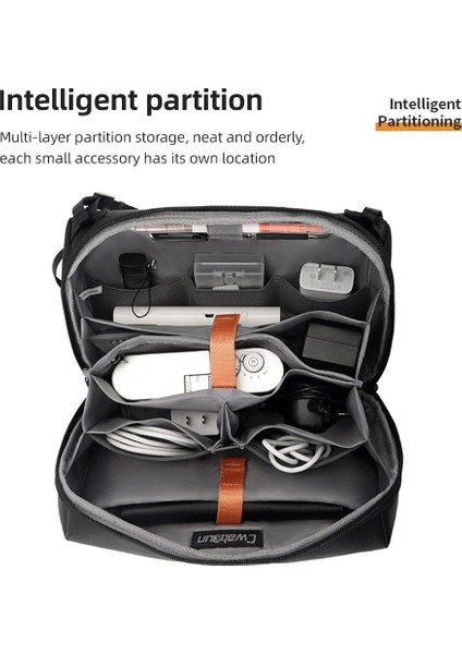 D123 Su Geçirmez Kamera Sling Çantası - Canon Sony Nikon Aynasız Kameralar ile Uyumlu (Yurt Dışından) fırsatları