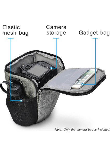 Su Geçirmez Fotoğraf Çantası Ayarlanabilir Askı Sony Canon Nikon Dslr & Mirrorsüz Lens (Yurt Dışından) modelleri