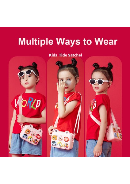 Su Geçirmez Kartoon Çocuk Messenger Çantası - Hafif Hediye (Yurt Dışından) modelleri