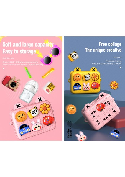 Su Geçirmez Kartoon Çocuk Messenger Çantası - Hafif Hediye (Yurt Dışından) indirimleri