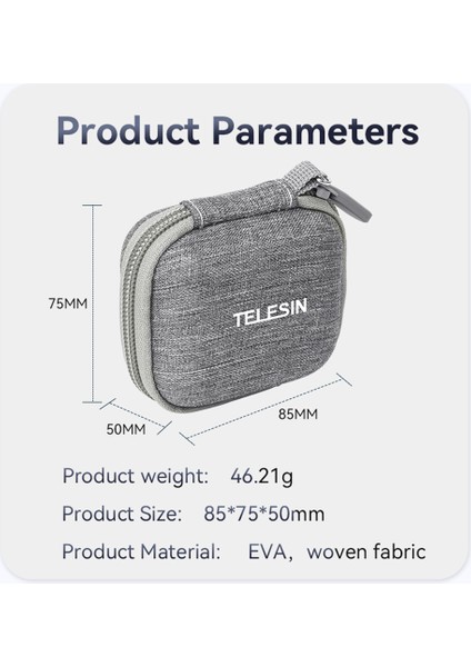 IS-HCC-001 Su Geçirmez Yarı Açık Kamera Kutusu INSTA360 Go3 Gopro Hero7-12 (Yurt Dışından) modelleri