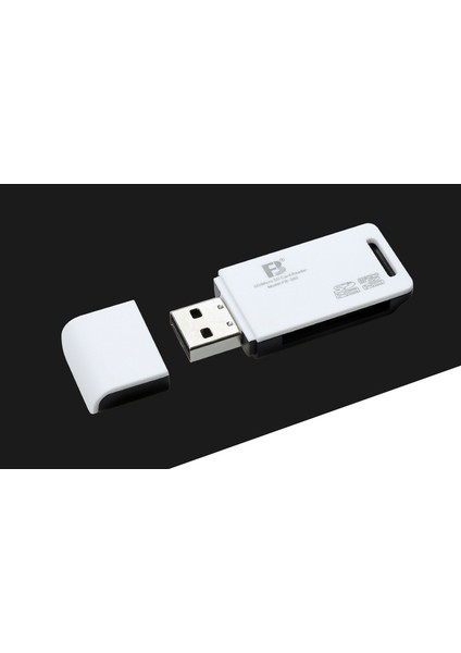 FB360 Usb2.0 Çift Yuvalı Tf Sd Kart Okuyucu 2'li 1 Arada (Yurt Dışından)