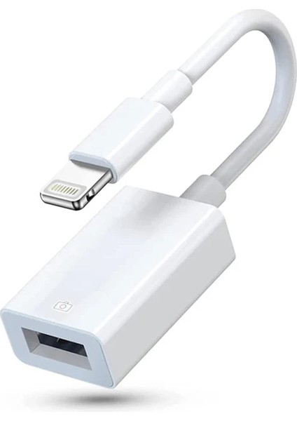 Lightning USB 3 Otg Adaptör - Iphone/ipad Veri Senkronizasyon, Kart Okuyucu ve USB Bellek Desteği (Yurt Dışından)