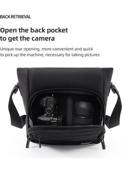 D103 Su Geçirmez Darbe Korumalı Dslr Lens Seyahat Çantası - Çıkarılabilir Bölmeli (Yurt Dışından) indirimleri