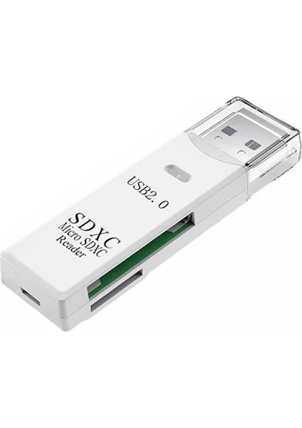 USB 3.0 Yüksek Hızlı Sd Tf Çift Slot Kart Okuyucu (Yurt Dışından)