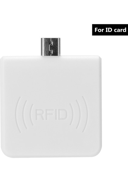 Taşınabilir Micro USB Kart Okuyucu Android Uyumlu 13.56MHZ 125KHZ Çift Frekanslı (Yurt Dışından) fiyatları