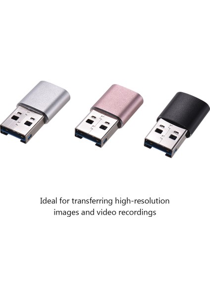 Usb3.0 Alüminyum Gövdeli Kart Okuyucu - Tf/sc/hc/xc Destekli Gümüş (Yurt Dışından) fiyatları