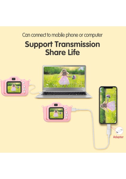 1080P Çocuk Dijital Fotoğraf Makinesi Çift Lens 2.0 IPS Ekran 48MP Dahili Pil 32GB Tf Kart (Yurt Dışından) indirimleri