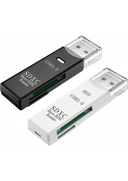 USB 3.0 Yüksek Hızlı Sd/tf Çift Yuvalı Okuyucu (Yurt Dışından)