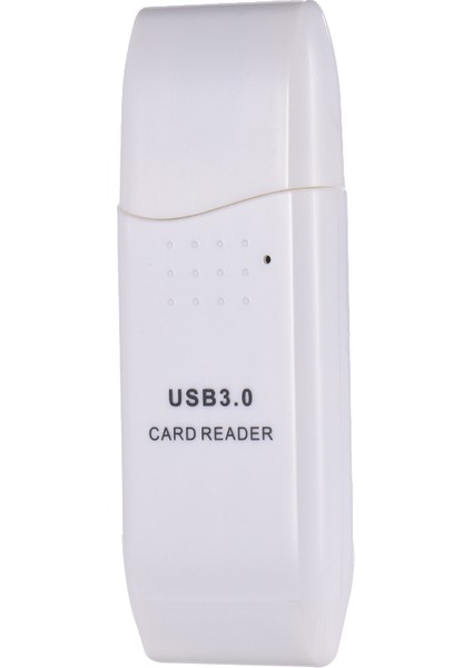 USB 3.0 Sdxc Tf Çift Yuvalı Beyaz Kart Okuyucu Pc Dizüstü Tablet (Yurt Dışından)