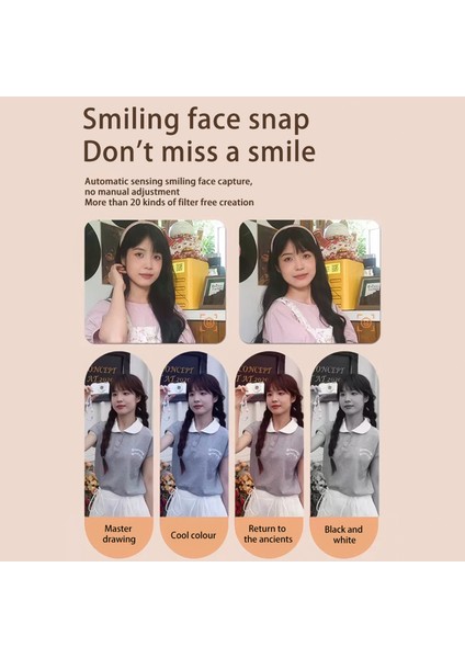 4K 30FPS 64MP Dijital Kamera, 18X Zoom, 2.4 Inç Ekran, Gençlere Hediye (Yurt Dışından) fırsatları