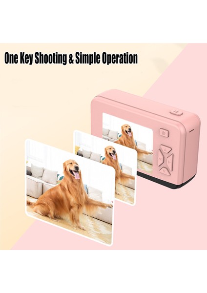 Çocuk Kamerası 20MP 1080P 32GB Dahili Çıkartmalı Oyunlu IPS Ekran (Yurt Dışından) fiyatları