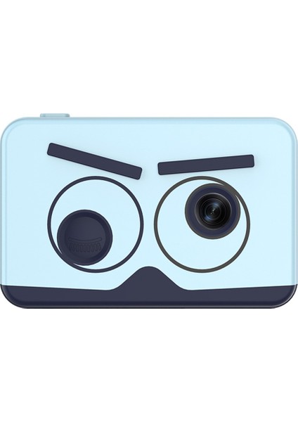 Mavi Hd Çift Lens Çocuk Dijital Kamera Oyuncak (Yurt Dışından)