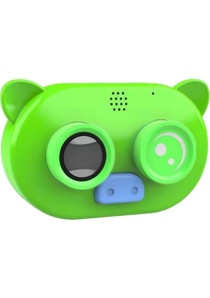 Çocuk Dijital Fotoğraf Makinesi 1080P Yumuşak Silikon Kılıf 5 cm Ekran (Yurt Dışından)