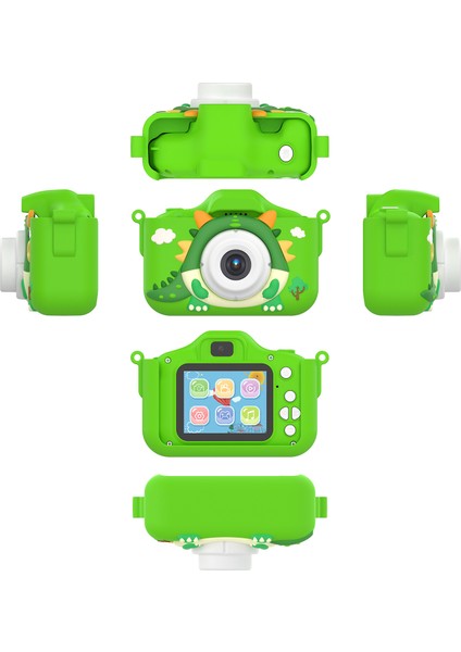 1080P Çocuk Dijital Kamera Çift Lens 2.0 IPS Ekran Dahili 32GB Tf Kart Hediye (Yurt Dışından) fiyatları