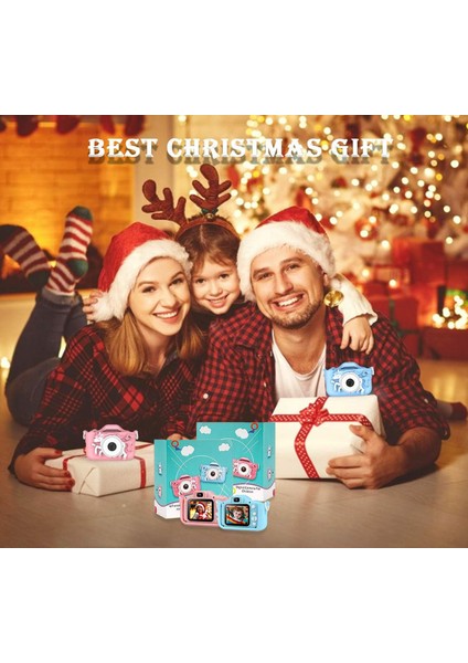 Çocuk Dijital Kamera Darbeye Dayanıklı Kılıf + 32GB Bellek Kartı (Yurt Dışından) modelleri